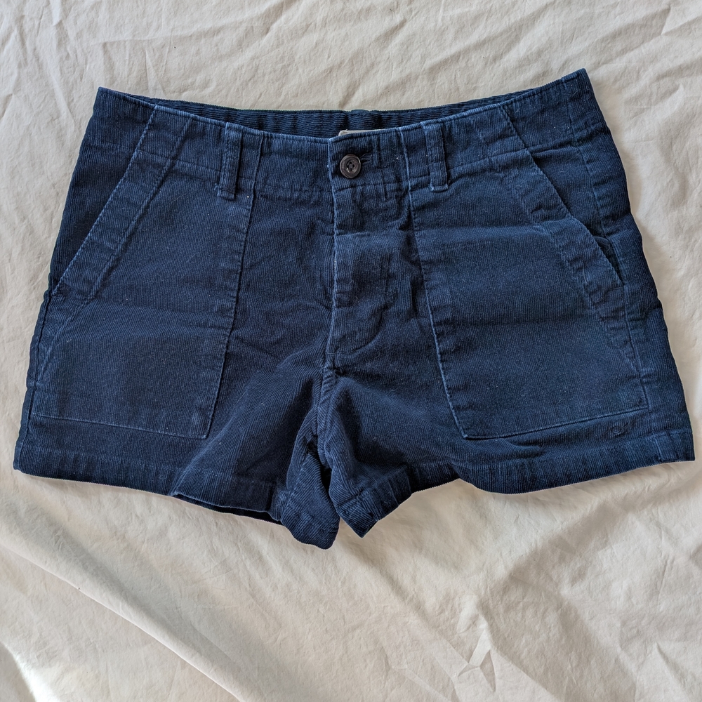 OuterKnown Navy Corduroy Shorts
